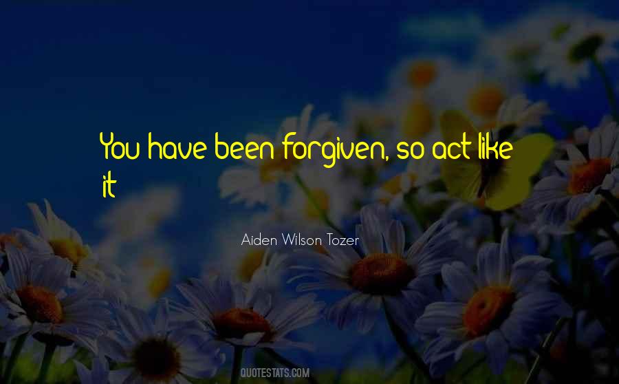 Act Like It Quotes #2535
