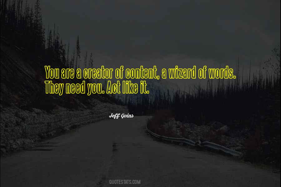 Act Like It Quotes #625759