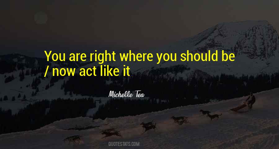 Act Like It Quotes #72957