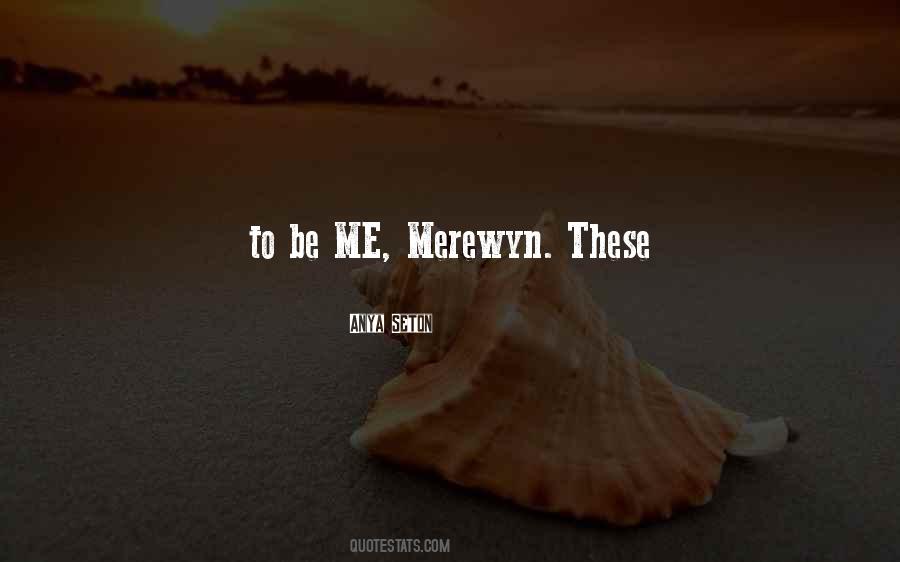 Quotes About Merewyn #1675017