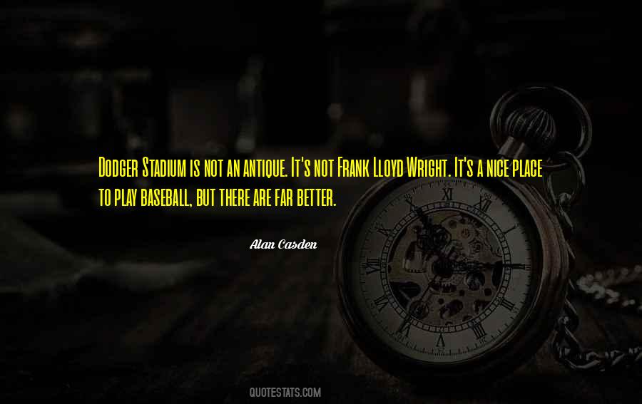 Baseball Stadium Quotes #1008493