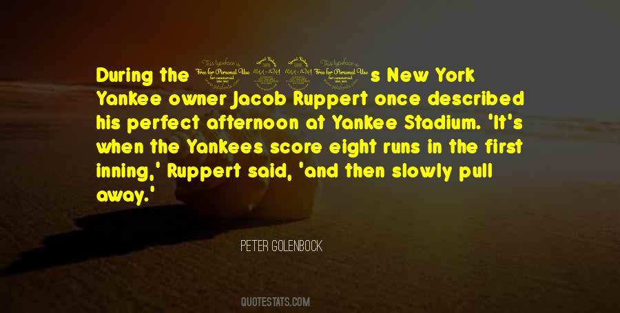 Baseball Stadium Quotes #1118371