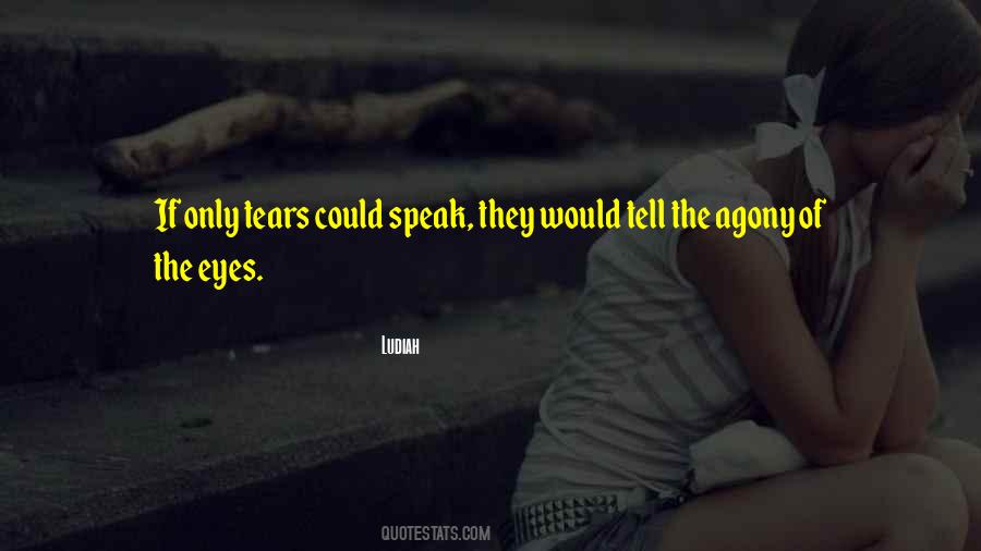 Emotional Agony Quotes #1656483