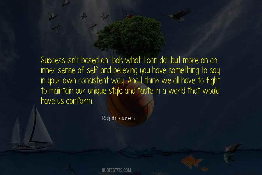 Based On Success Quotes #870889