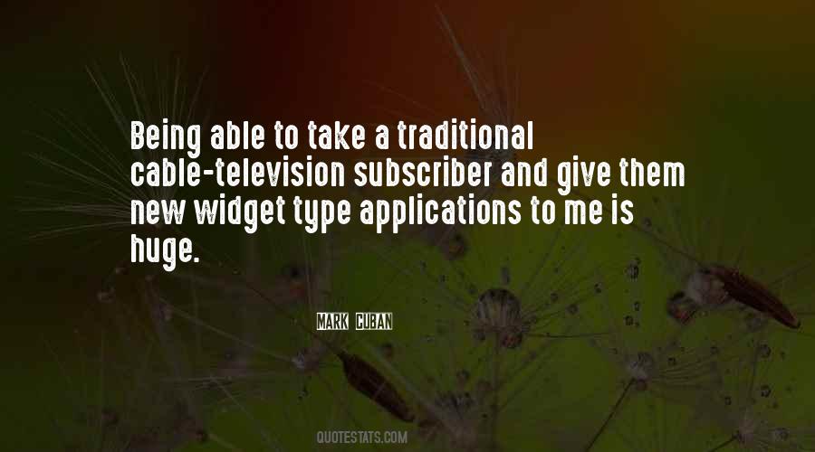 Cable Television In The Us Quotes #1860947