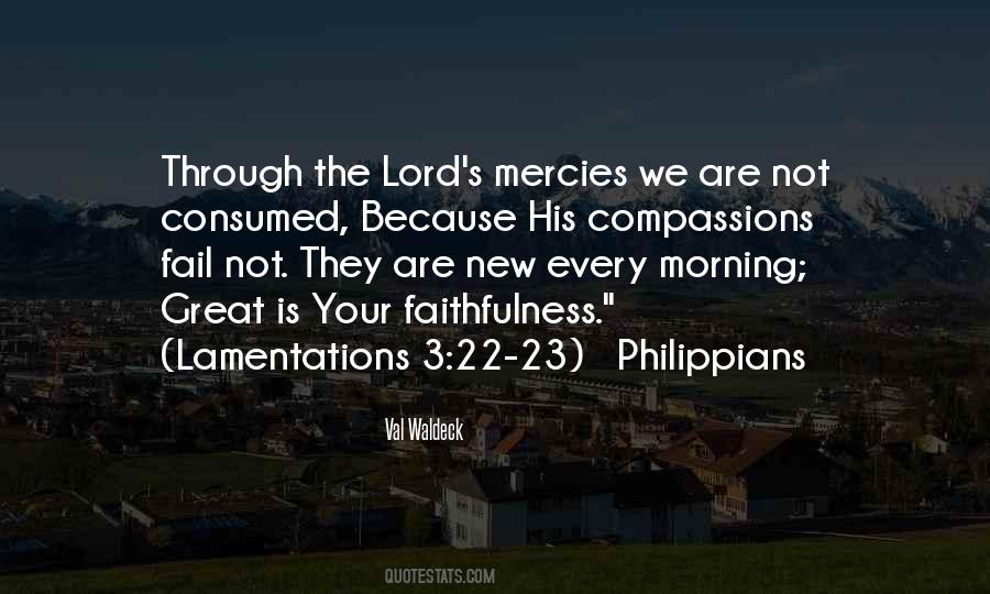 Quotes About Mercies #182548