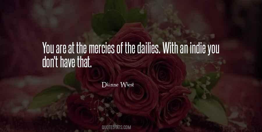 Quotes About Mercies #955806