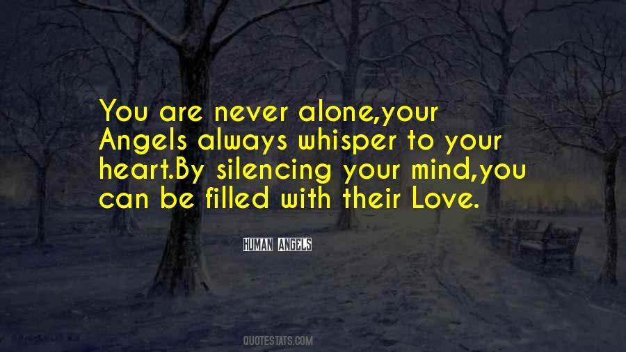 Silence With Love Quotes #1360733