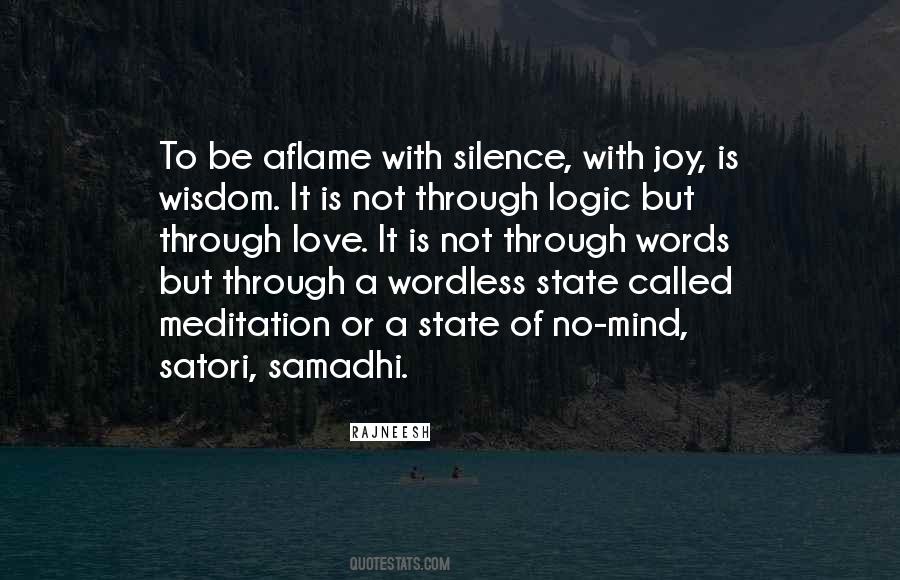 Silence With Love Quotes #703918