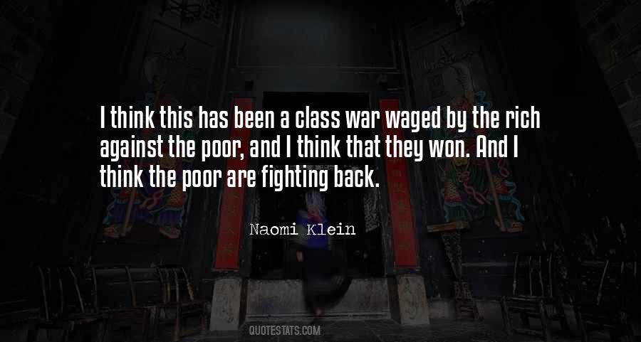Class War Quotes #1639582