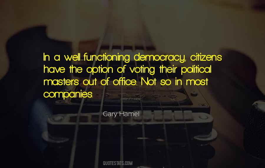 Political Office Quotes #1046267