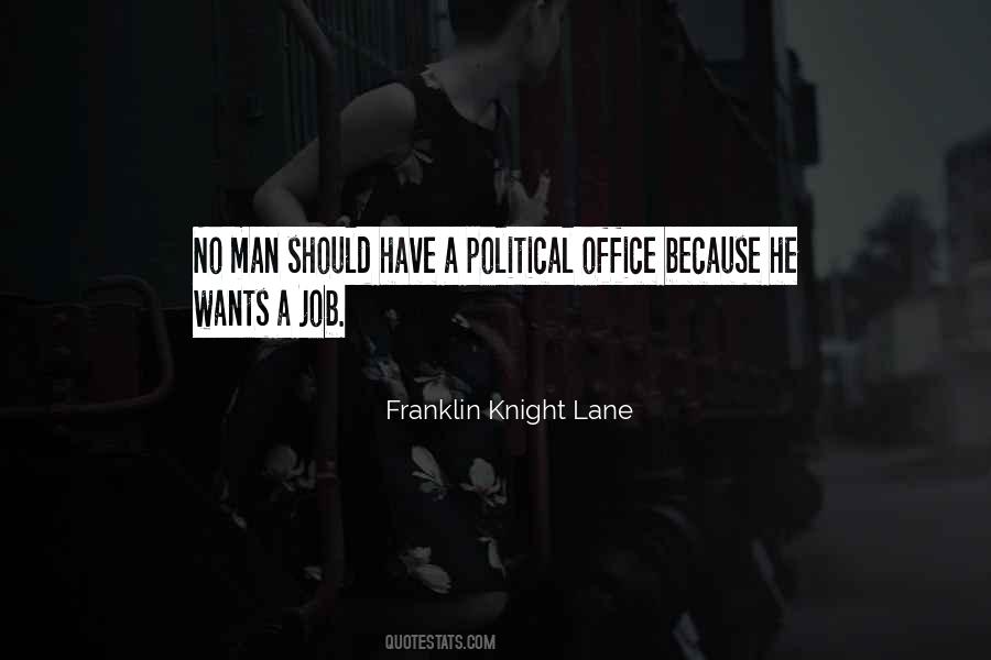 Political Office Quotes #1639336