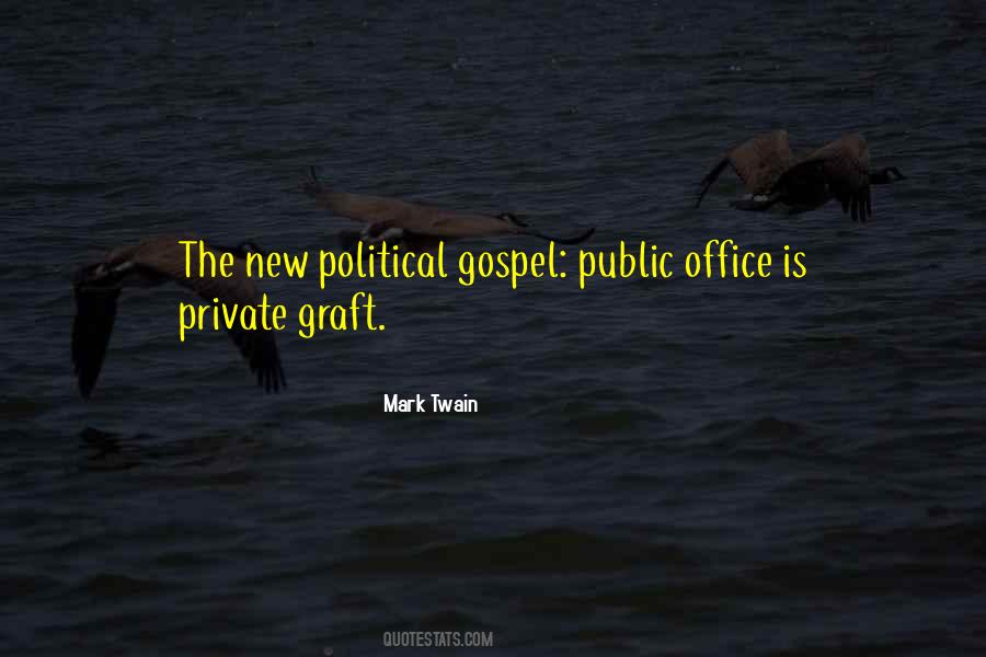 Political Office Quotes #760377