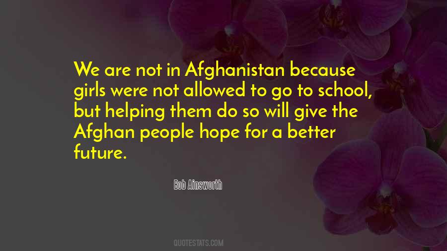 Afghanistan People Quotes #1092696