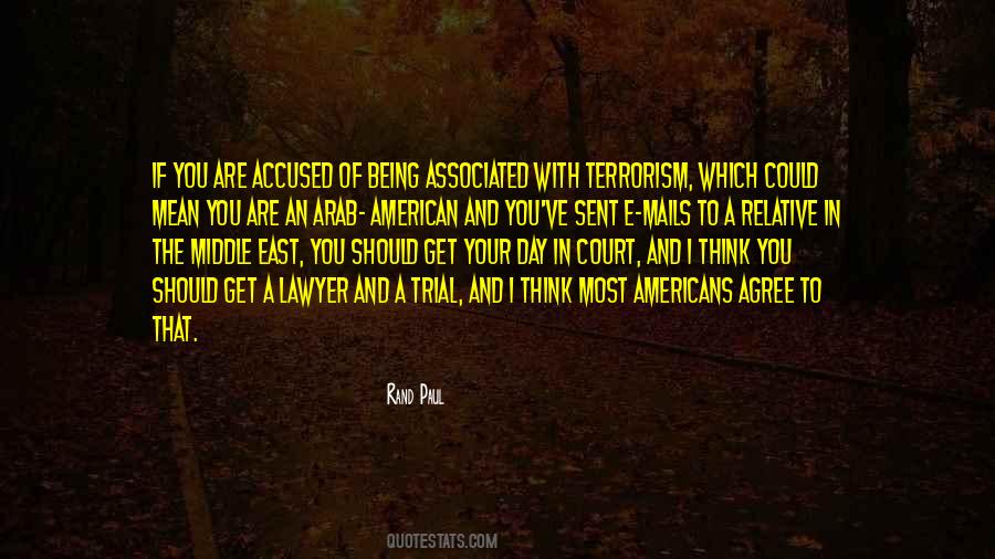 Being A Lawyer Quotes #1408438