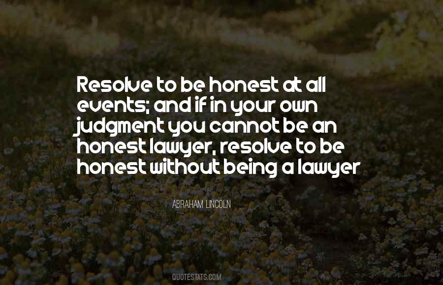 Being A Lawyer Quotes #1695117