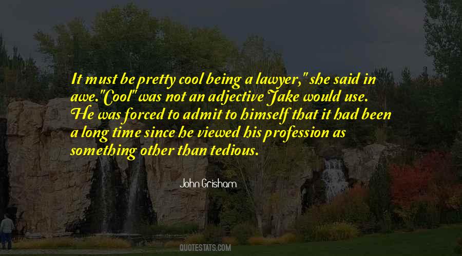 Being A Lawyer Quotes #1846196
