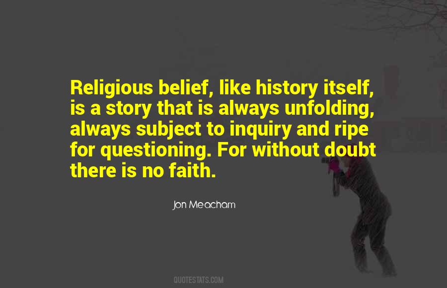 Religious History Quotes #1057745