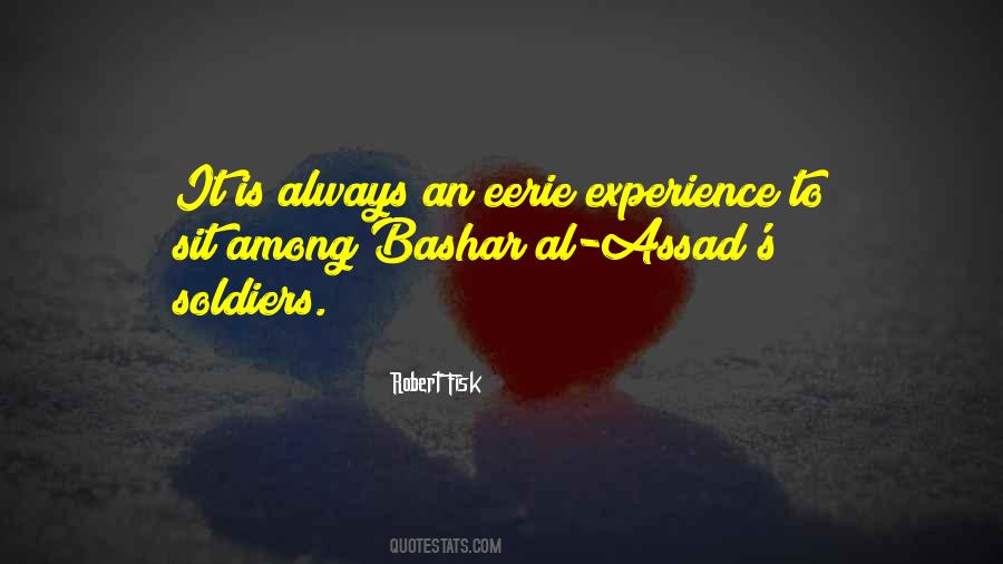 Bashar Assad Quotes #1091400