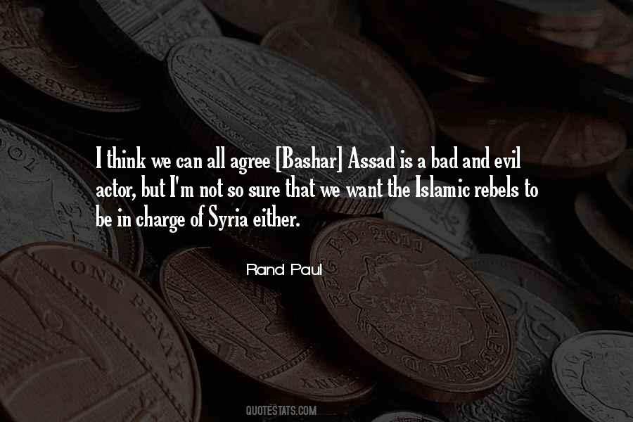 Bashar Assad Quotes #1307471