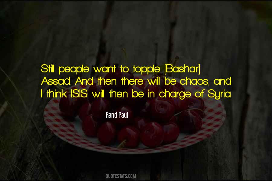 Bashar Assad Quotes #1864796