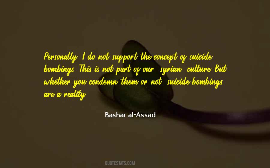 Bashar Assad Quotes #533166