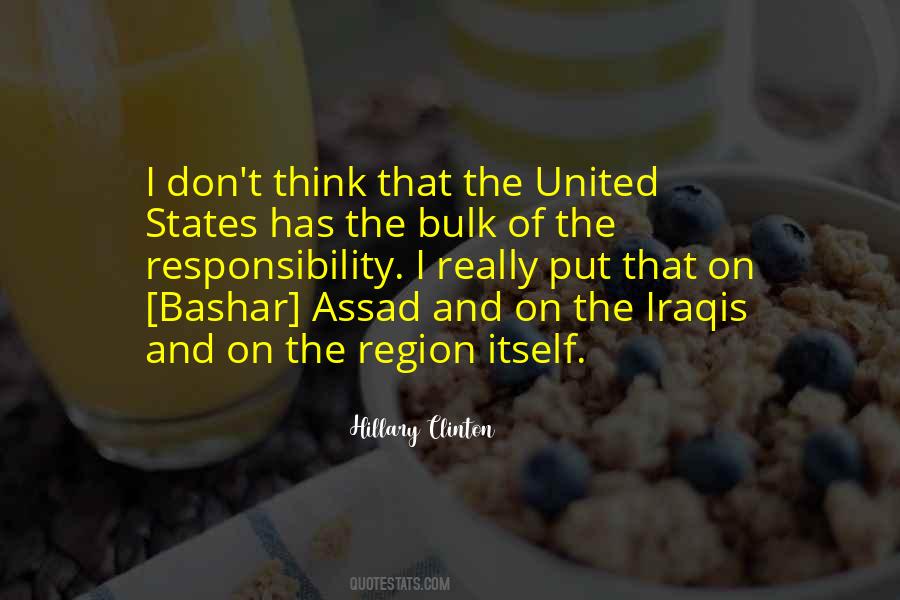 Bashar Assad Quotes #746186