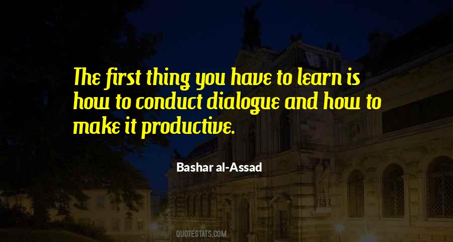 Bashar Assad Quotes #94984