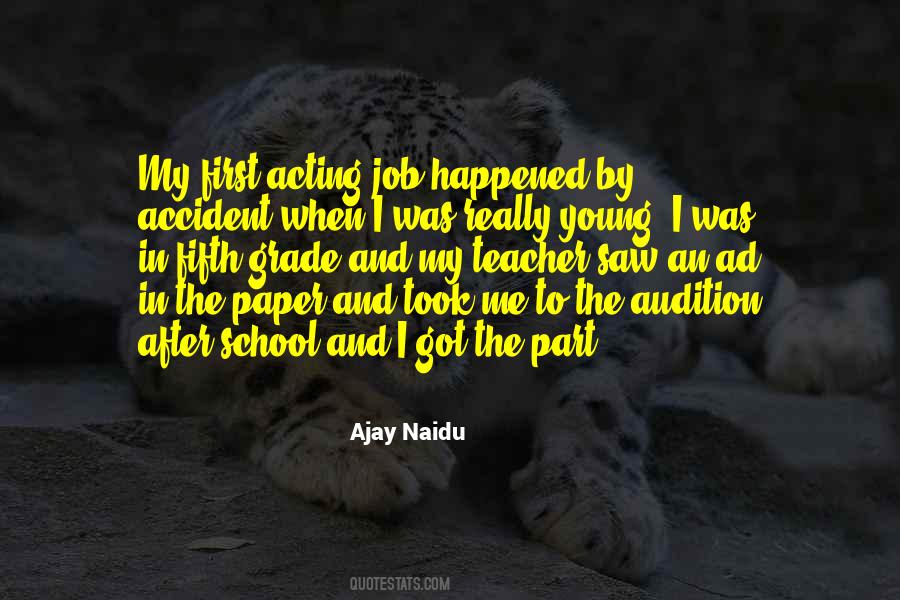 Accident That Happened Quotes #1200812
