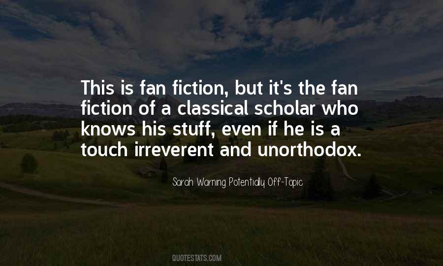 Fan Fiction Quotes #449861