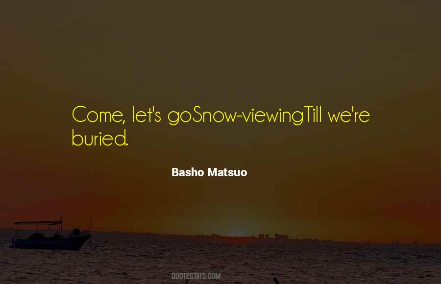 Basho Quotes #1137294