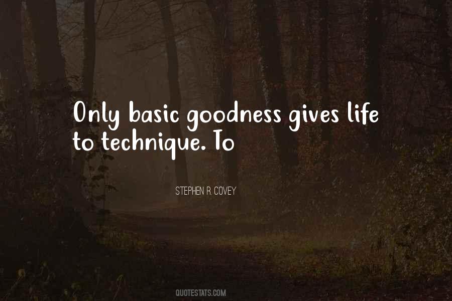 Basic Goodness Quotes #739167