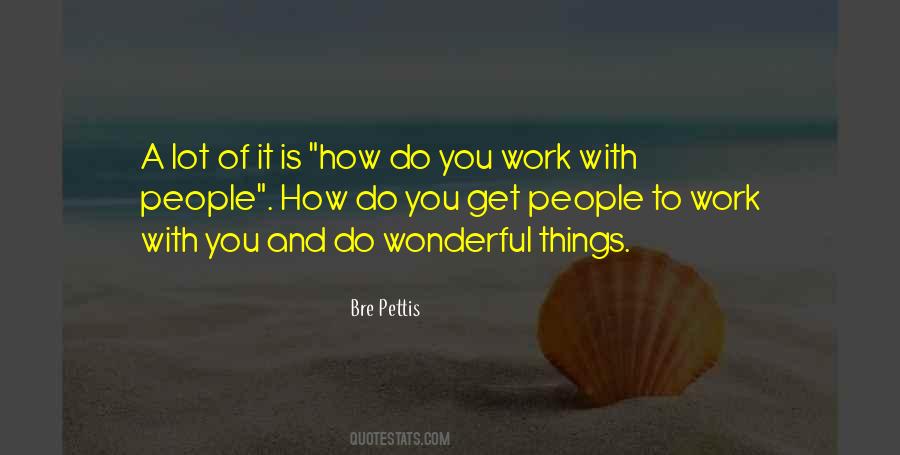 Work With You Quotes #1854809