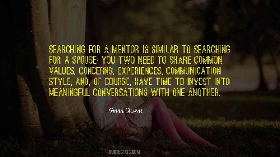 Quotes About Mentorship #400394