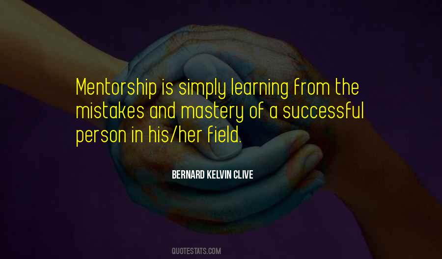 Quotes About Mentorship #705774