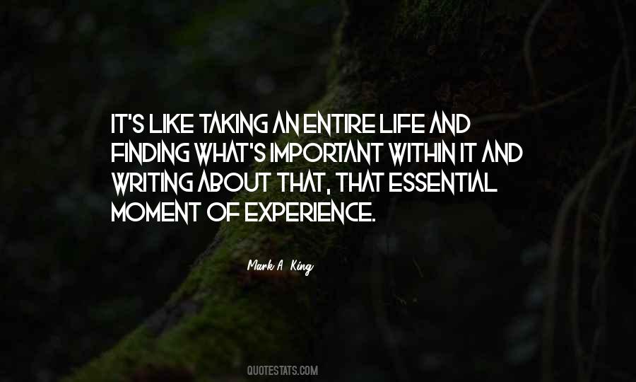 Taking A Moment Quotes #1491801