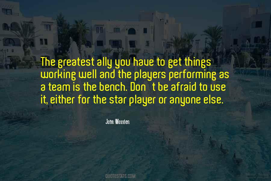 Basketball Bench Players Quotes #609136