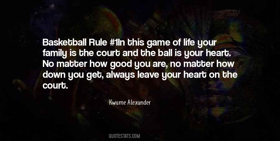 Basketball Court Quotes #1467662