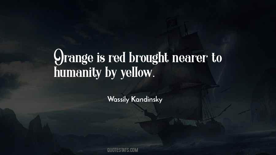 Yellow Orange Quotes #1872412