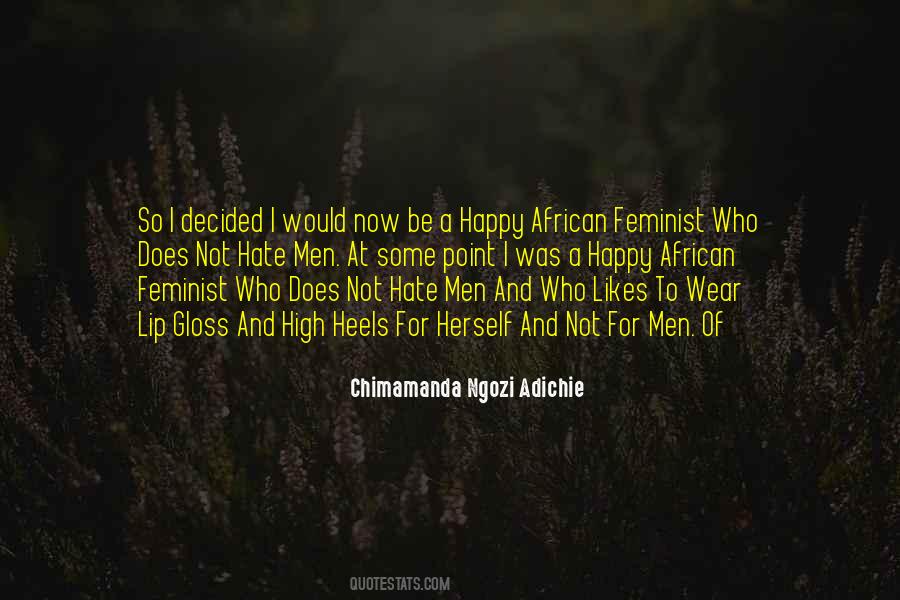 African Feminist Quotes #733903