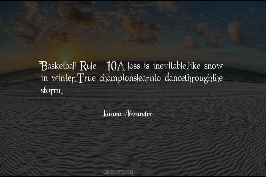 Basketball Loss Quotes #1706711