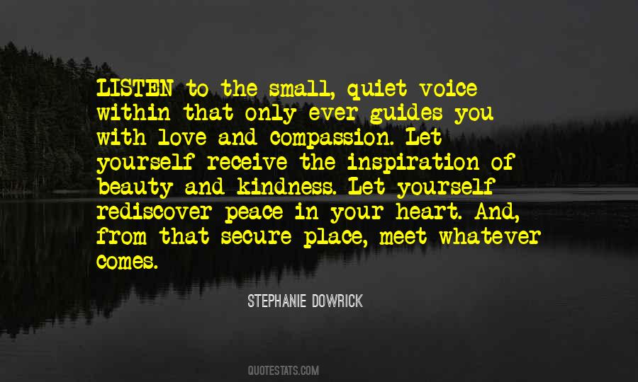 Quotes About The Voice Within #1064