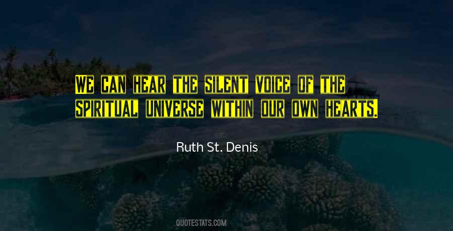 Quotes About The Voice Within #1306192