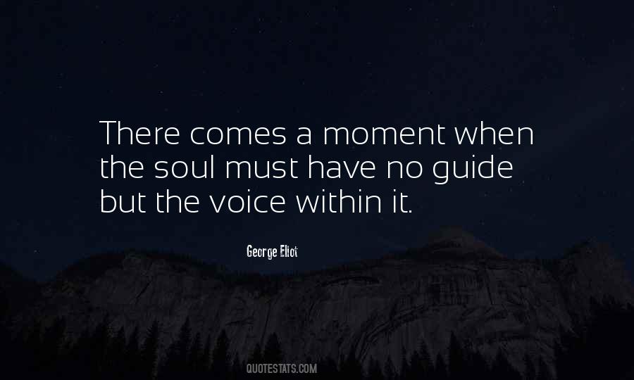 Quotes About The Voice Within #1462217