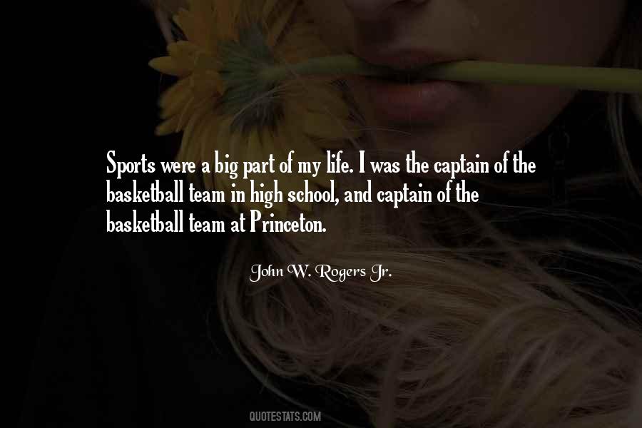 Basketball Team Captain Quotes #1264442
