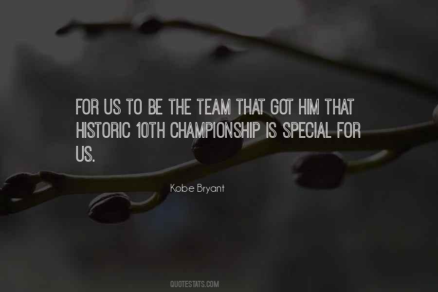 Basketball Team Championship Quotes #1266825