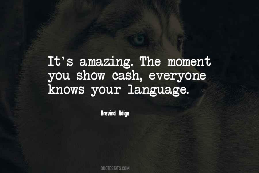 Amazing Language Quotes #102738