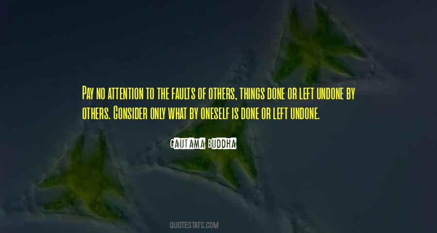 Undone Things Quotes #821423