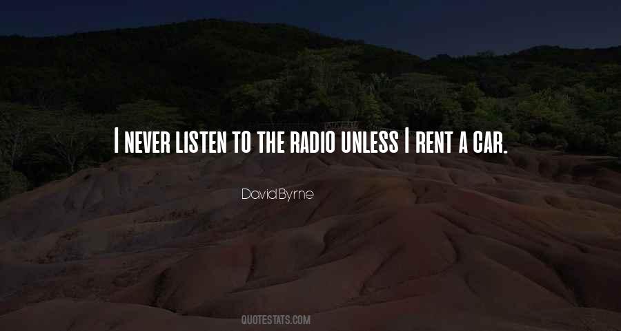 A Never Listen Quotes #616891