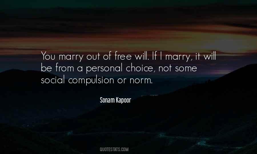 Personal Choice Quotes #1157548